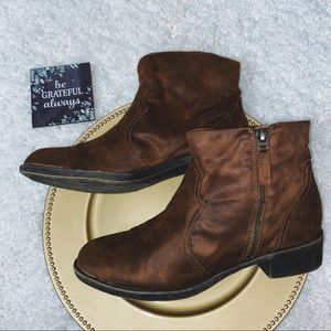 Rampage Brown Booties